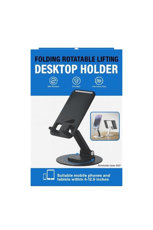 Foldable 360° Rotating Phone and Tablet Stand Within 4 12.9 inch