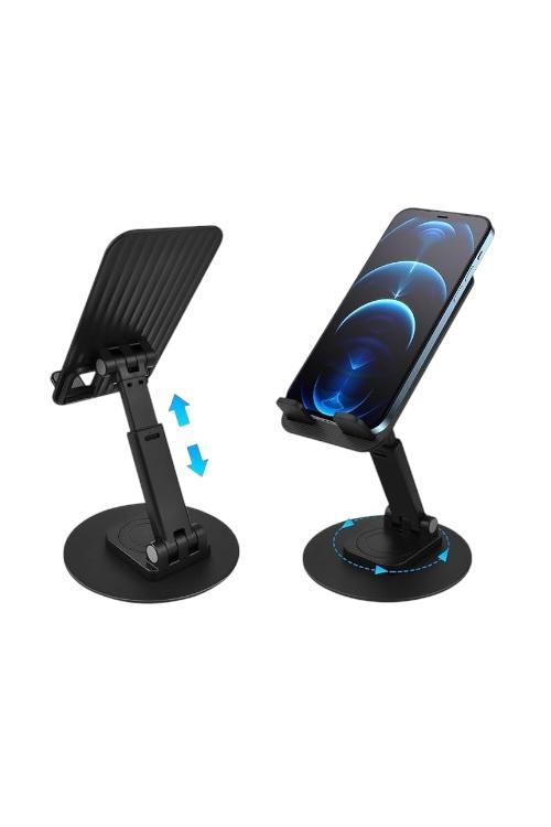 Foldable 360° Rotating Phone and Tablet Stand Within 4 12.9 inch