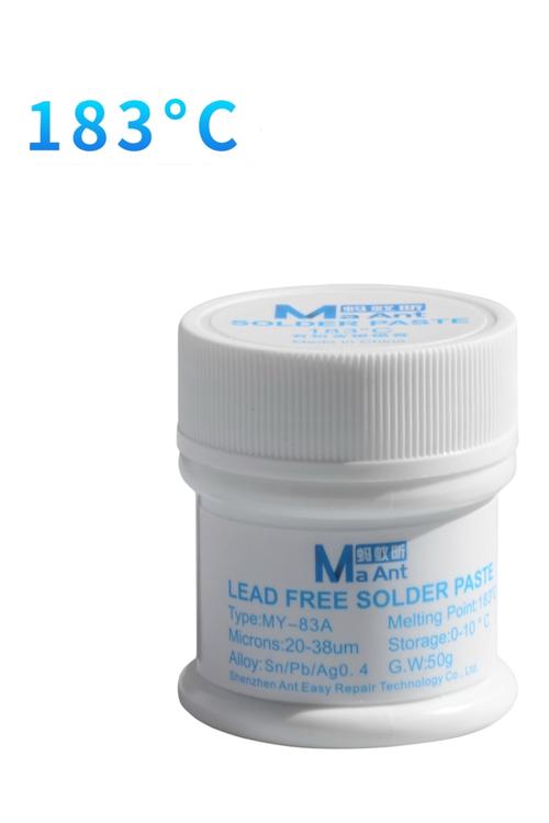 Ma Ant MY-83A 50g Leaded Free Solder Paste with 183°C Melting Point for PCB Repair GJC086