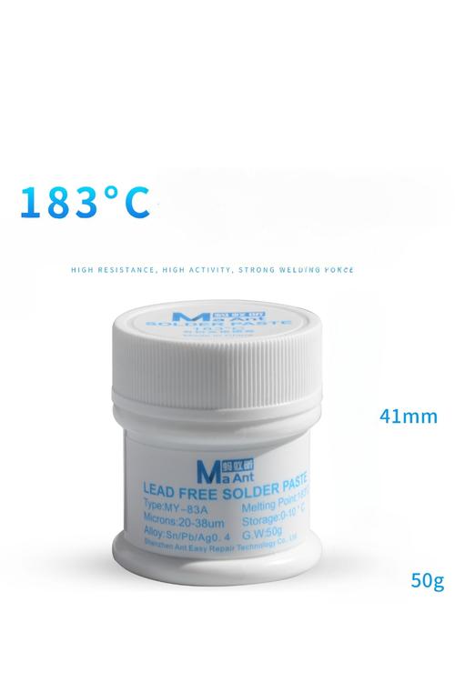 Ma Ant MY-83A 50g Leaded Free Solder Paste with 183°C Melting Point for PCB Repair GJC086