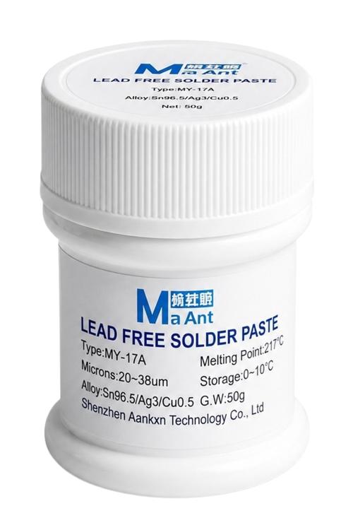 Ma Ant MY-17A 50g Leaded Free Solder Paste with 217°C Melting Point for PCB Repair GJC088