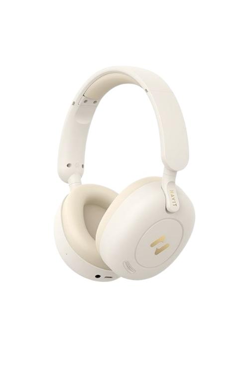 Havit Hybrid ANC Wireless Headset Beige