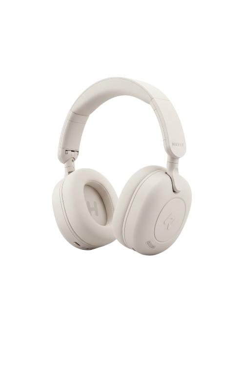 Havit Hybrid ANC Wireless Headset Beige