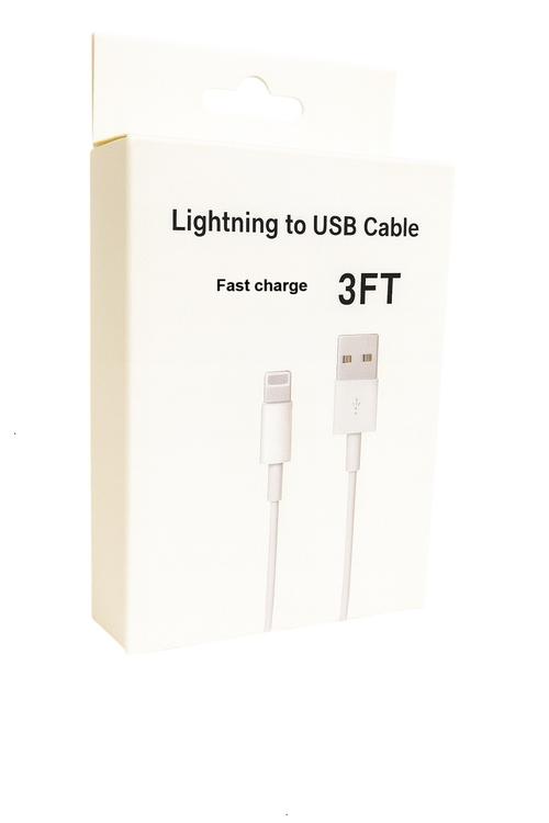 High Quality Lightning Cable 3FT In Box 1M MW839