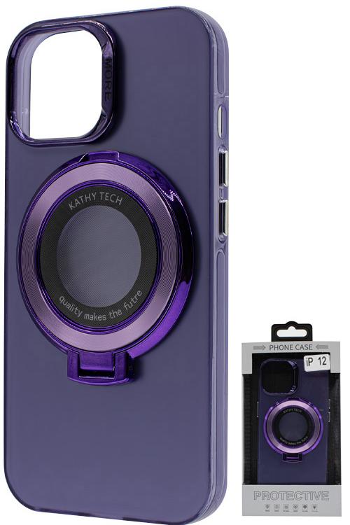 Iphone 12 Chromotron Magsafe case Wholesale purple