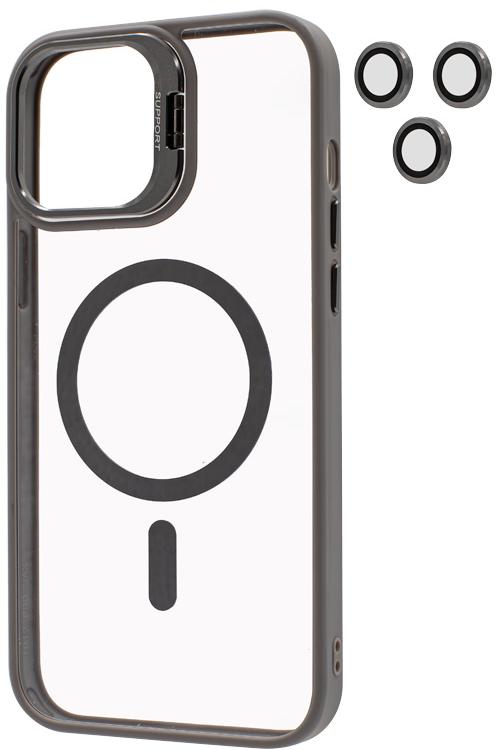 Iphone 12 ProMax Hinge case Wholesale Gray