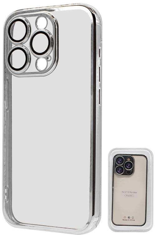 Iphone 12 Pro Max TPU Case Wholesale Silver