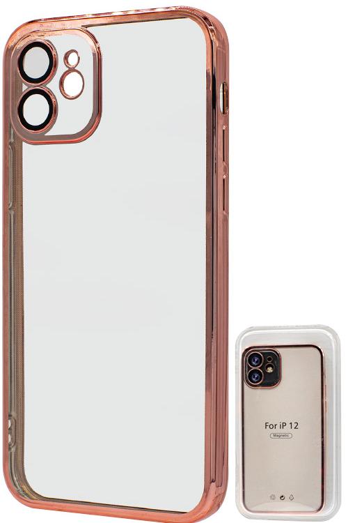 Iphone 12 TPU Case Wholesale Rose Gold