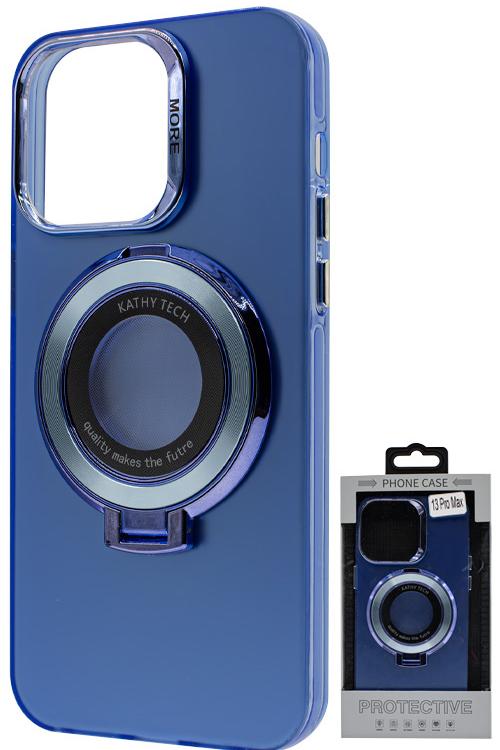 Iphone 13 ProMax Chromotron Magsafe case Wholesale Blue