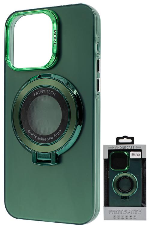 Iphone 13 ProMax Chromotron Magsafe case Wholesale Green