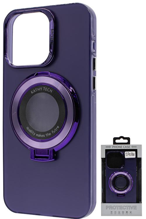 Iphone 13 ProMax Chromotron Magsafe case Wholesale Purple