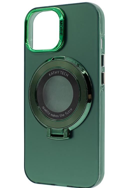 Iphone 14 Plus Chromotron Magsafe case Wholesale Green