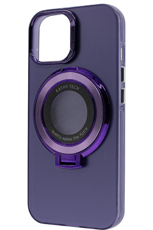 Iphone 14 Plus Chromotron Magsafe case Wholesale Purple