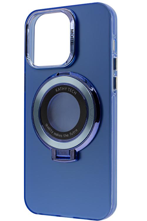 Iphone 14 ProMax Chromotron Magsafe case Wholesale Blue