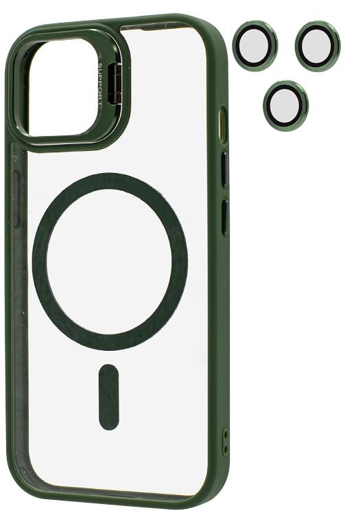 Iphone 15 Hinge case Wholesale Green