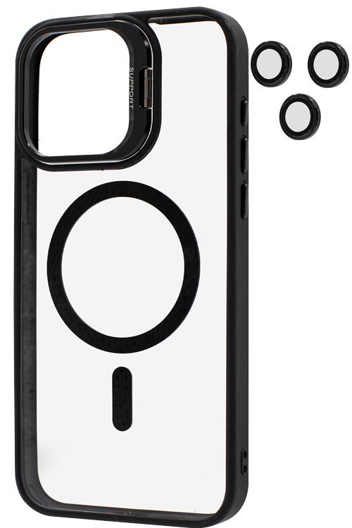 Iphone 15 ProMax Hinge case Wholesale Black