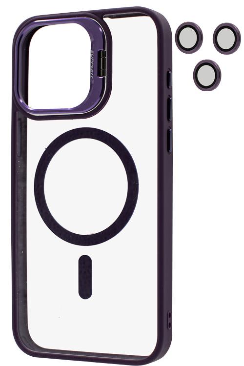 Iphone 15 ProMax Hinge case Wholesale Purple