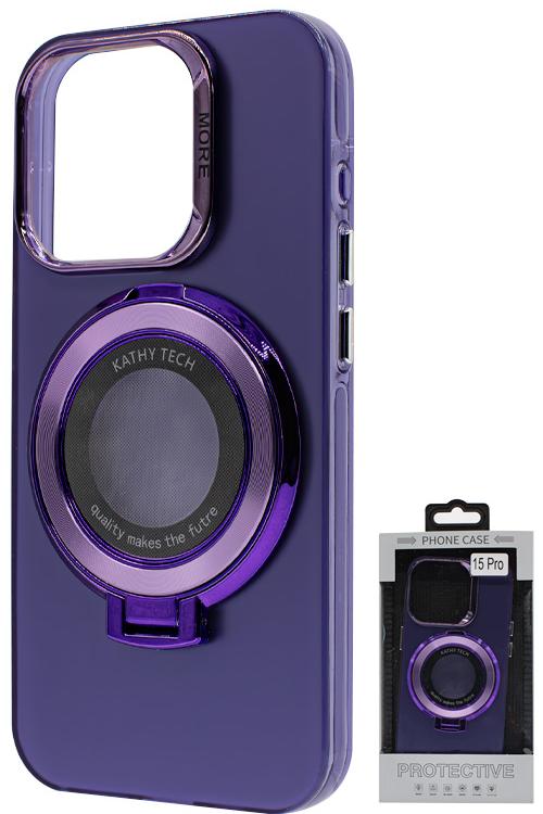 Iphone 15 Pro Chromotron Magsafe case Wholesale Purple