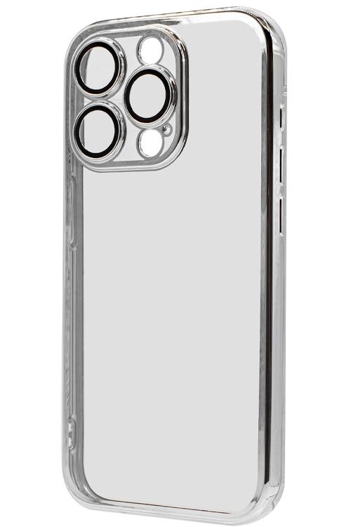 Iphone 15 Pro TPU Case Wholesale Silver