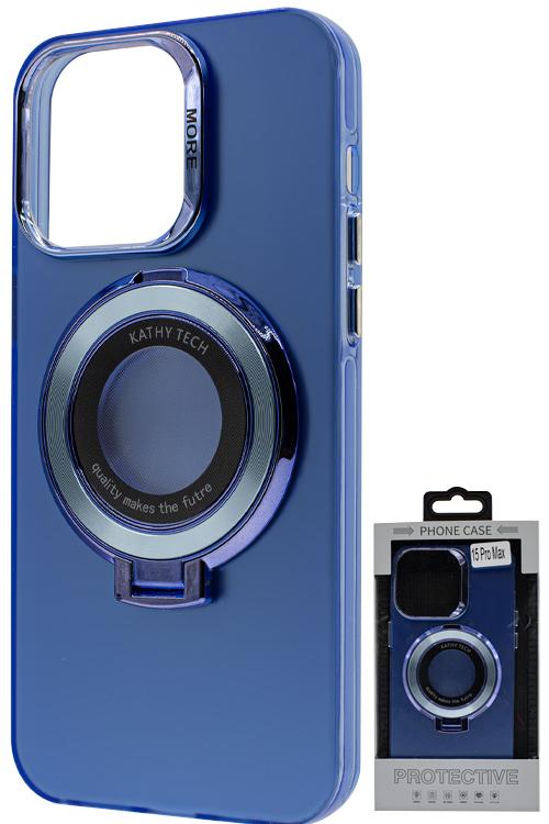 Iphone 15 Promax Chromotron Magsafe case Wholesale Blue