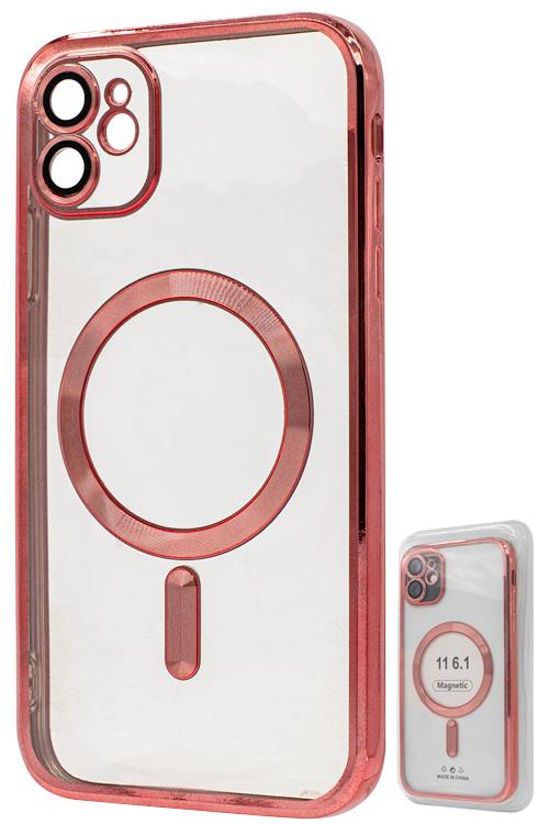 Iphone 11 Metallic Magnet Pink