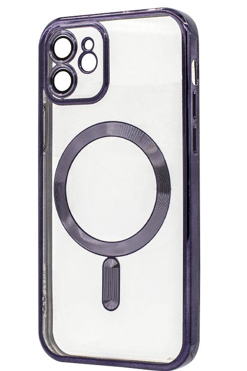 Iphone 12 Metallic Magnet Purple