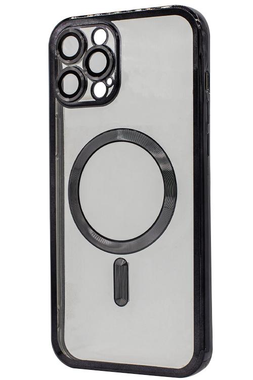 Iphone 12 Pro Max Metallic Magnet Black