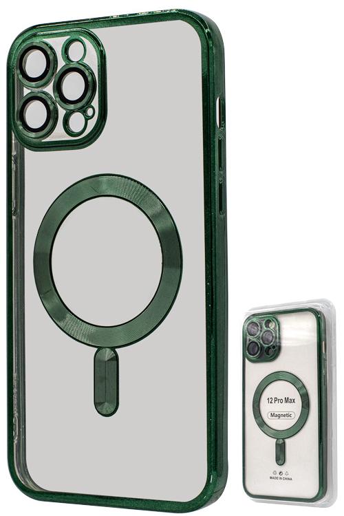 Iphone 12 Pro Max Metallic Magnet Green