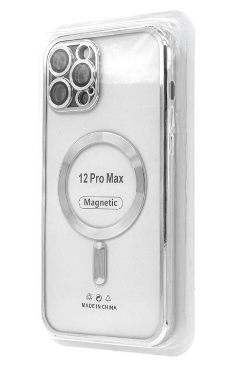 Iphone 12 Pro Max Metallic Magnet Silver