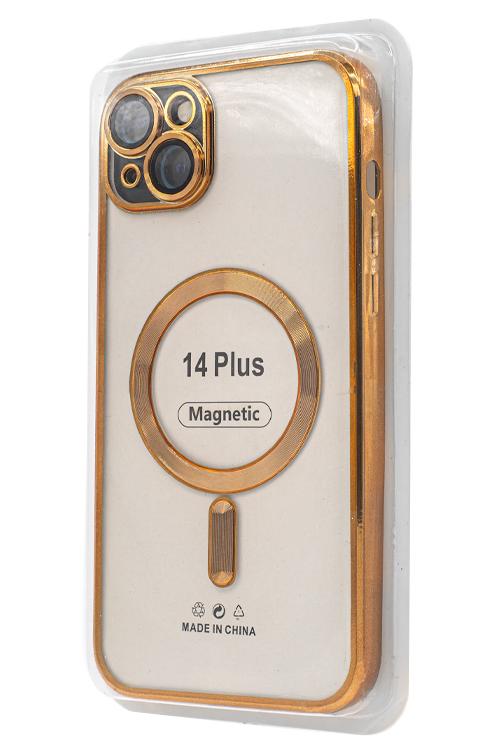 Iphone 14 Plus Metallic Magnet Gold