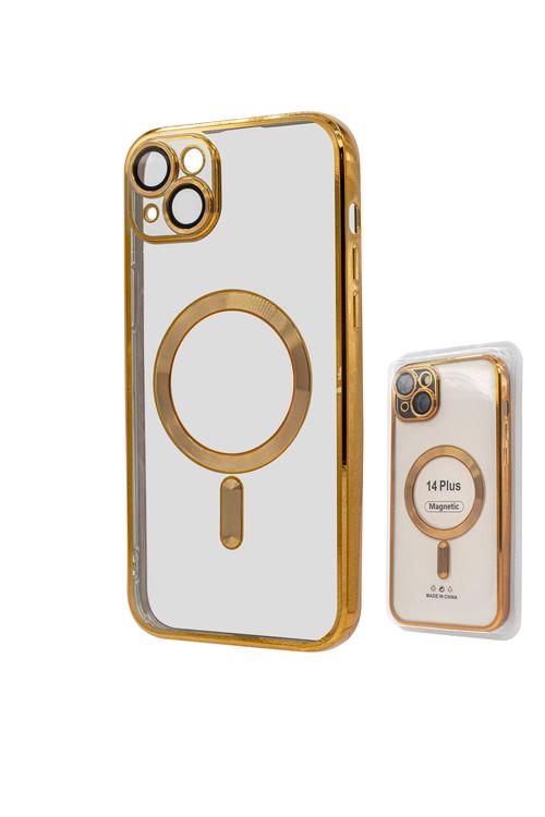 Iphone 14 Plus Metallic Magnet Gold