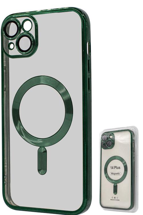 Iphone 14 Plus Metallic Magnet Green