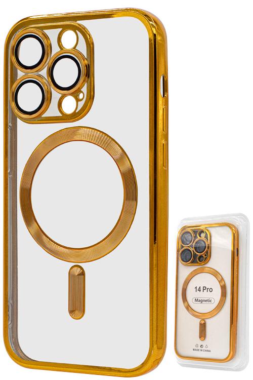 Iphone 14 Pro Metallic Magnet Gold