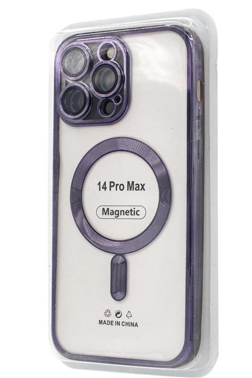 Iphone 14 Pro Max Metallic Magnet Purple