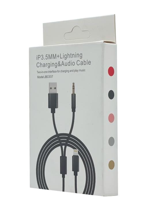 Iphone To Auxiliary To USB Cable JBC037