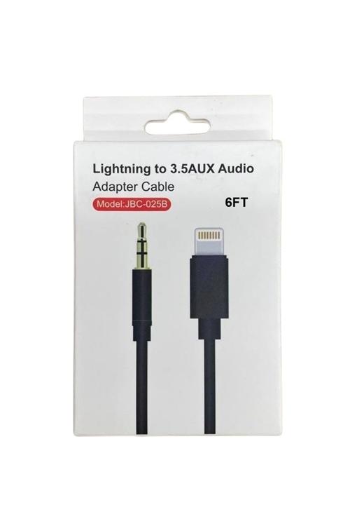 Iphone To Male Auxiliary Cable 6FT JBC025B6FT