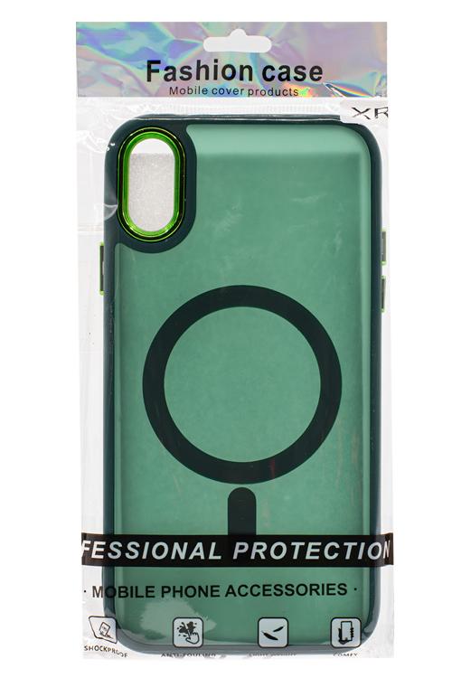 Iphone XR Cloud Case Green