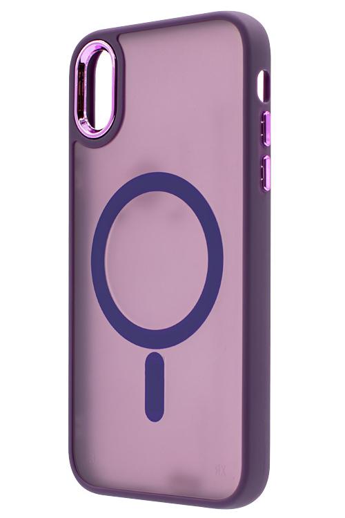 Iphone XR Cloud Case Purple