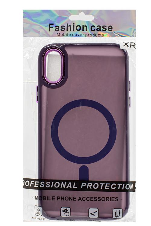 Iphone XR Cloud Case Purple