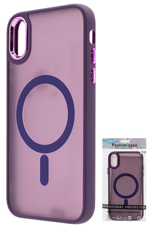 Iphone XR Cloud Case Purple