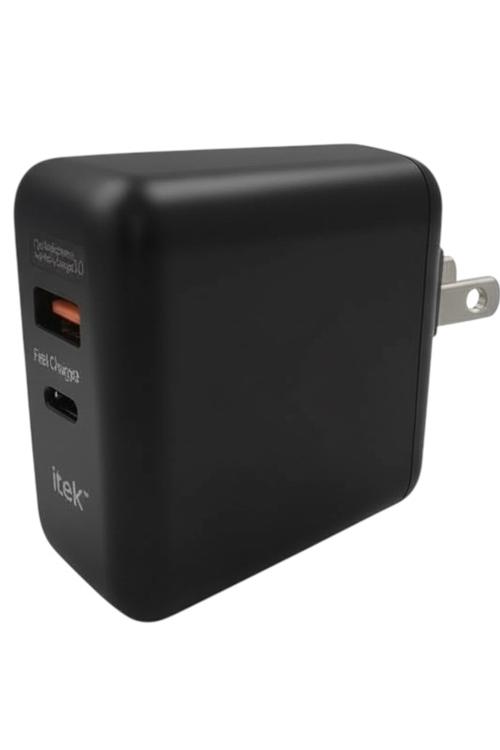 Itek Turbo Charge 38w Wall Charger Black TC3W