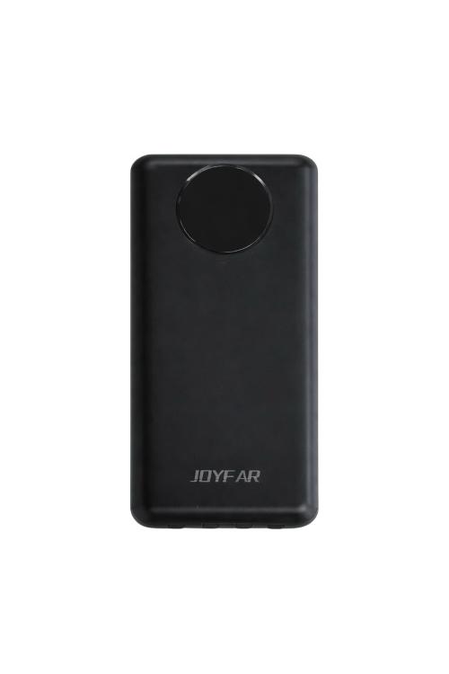 Joyfar 10000mAh Portable Power Bank with Built-In 4 Charging Cables Black B0D7W364J8
