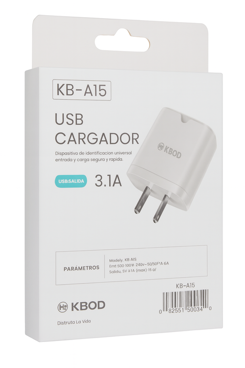Kbod Dual USB Wall Charger KBA15