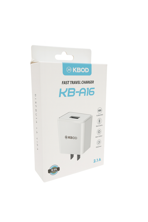 Kbod Wall Plug Single USB KBA16
