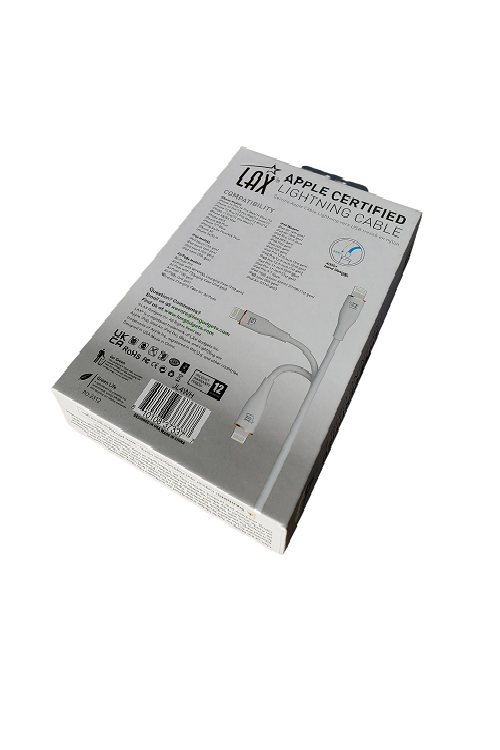 LAX Apple Certified 8 Pin 4FT Cables JL4