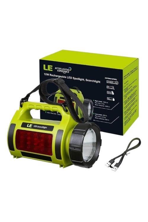 LE Multi-Mode Rechargeable LED Spotlight 10W LE