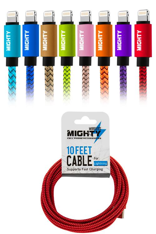 Lightning 10ft Super Cable Wholesale IPH10FTSUPER