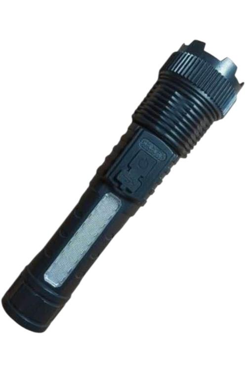 Lightweight and Powerful Tactical LED Flashlight with Adjustable Zoom and Side Work Light LL118