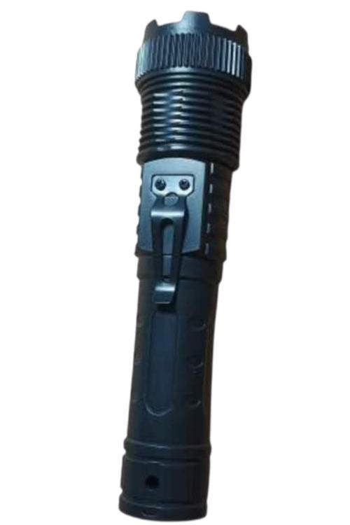 Lightweight and Powerful Tactical LED Flashlight with Adjustable Zoom and Side Work Light LL118