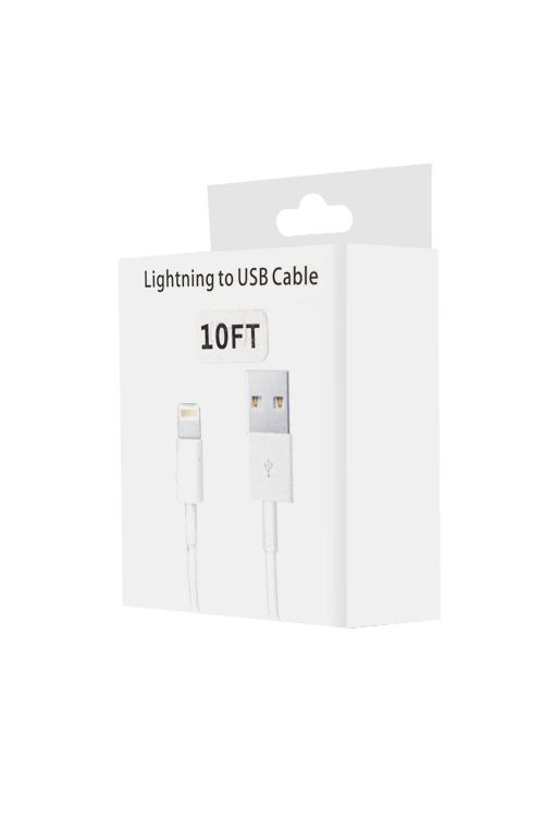 Lightning Cable 10FT In Box MW6324